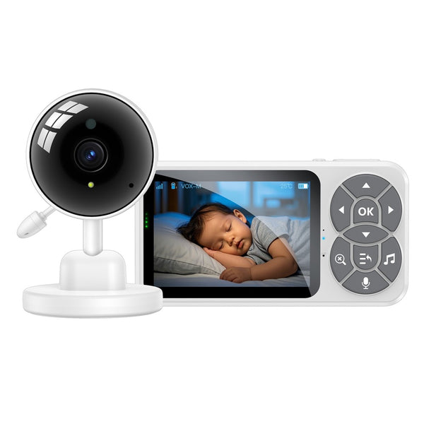 YESIDO KM26 Baby Monitor 3.5 Inch LCD Display Night Vision Temperature Detection 2.4G Wireless Camera