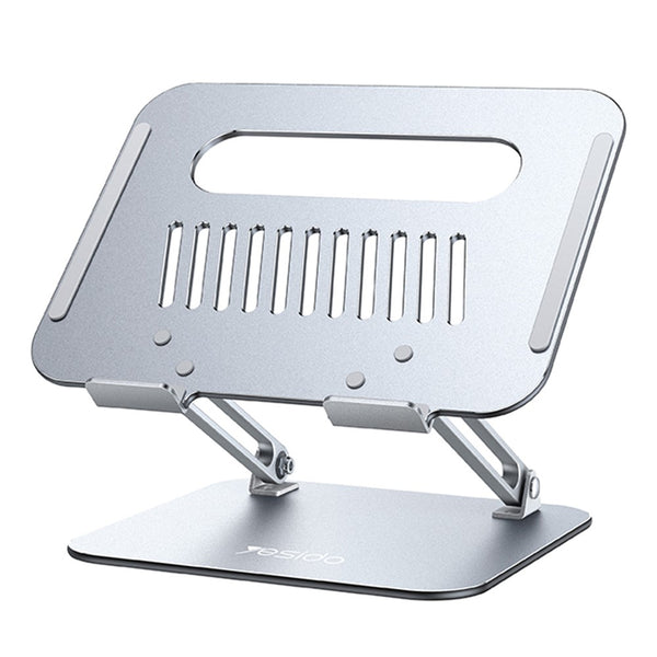YESIDO LP05 Folding Portable Desktop Laptop Holder Multi-Angle Adjustable Aluminum Alloy Notebook Stand