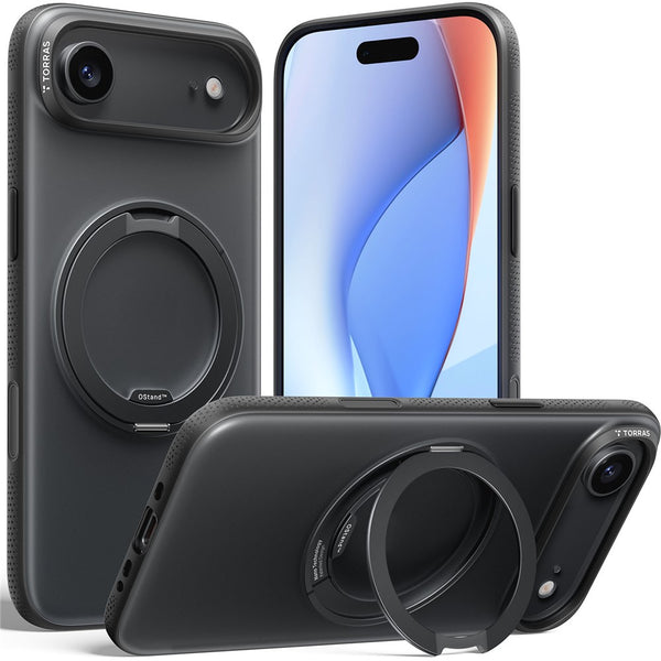 TORRAS O Fitness Series For iPhone Air Case Compatible with MagSafe TPU PC Kickstand Phone Cover