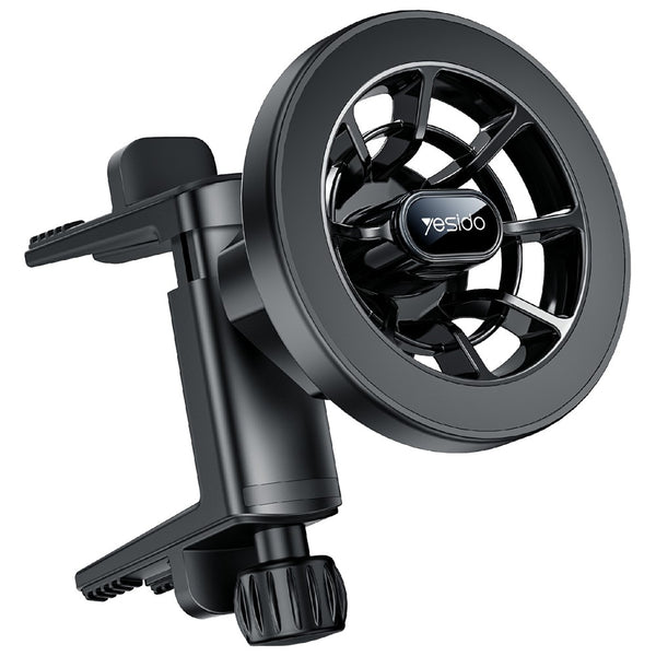 YESIDO C221 Compatible with MagSafe Car Mount Holder Circular Air Vent Compatible Stand Rotatable Adjustable Diameter
