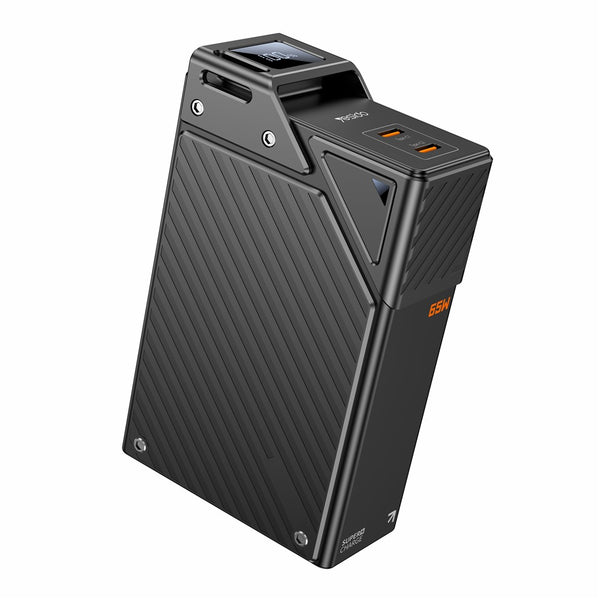 YESIDO YP76 20000mAh Power Bank 65W Fast Charging Portable Charger with Lanyard for Smartphone  /  Laptop