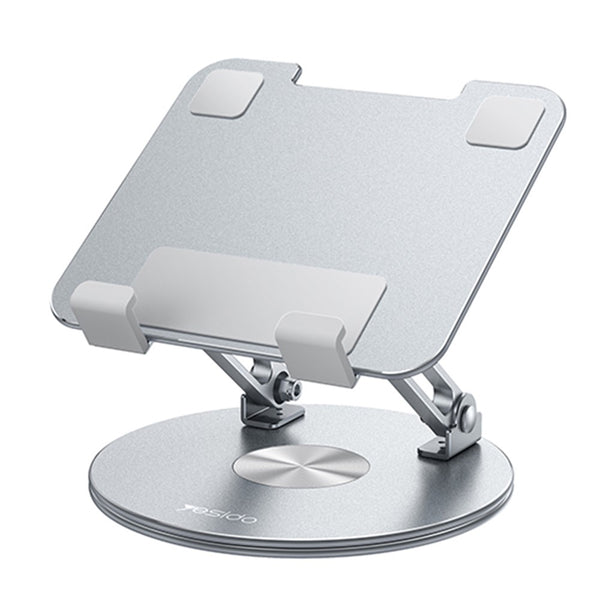 YESIDO C293 Tablet Holder Folding Bracket 360 Degree Rotating Desk Stand