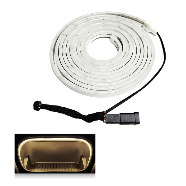 For Tesla Model 3  /  Y 2021 - 2024 Front Trunk LED Light Strip Ambient Lighting Waterproof Decorative Lamp