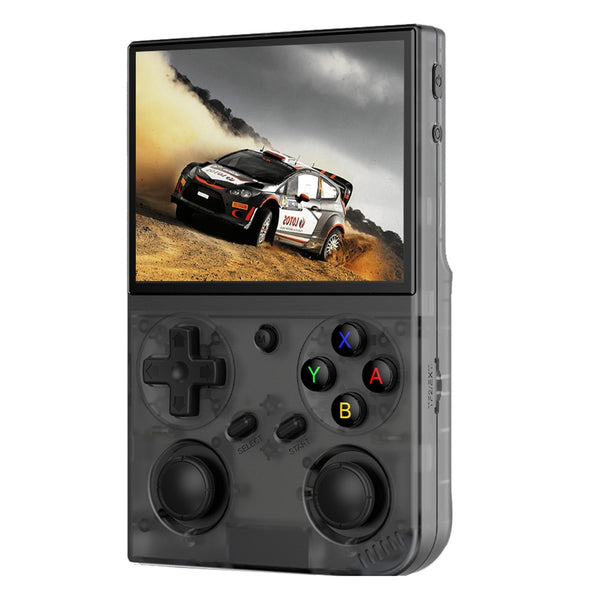AMPOWN G350 Retro Handheld Game Console 3.5 Inch IPS Screen Wired Controller ( with 64G Memory )