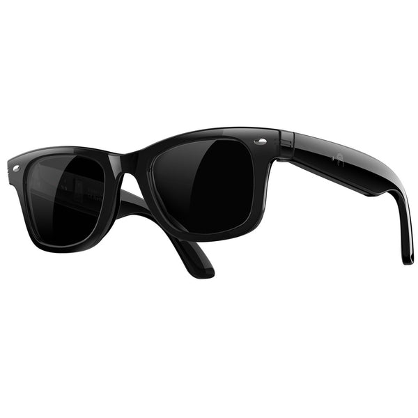 W300 AI Smart Glasses Translator UV Heart Rate Blood Oxygen Monitor BT Calling Health Management