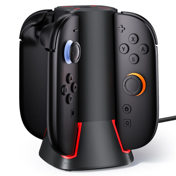 Z30 For Nintendo Switch 2 Controller Charging Station Game Joy-Con Charger Stand with RGB Lights