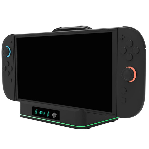 KJH KJH-NS2-029 For Nintendo Switch 2 Charging Dock Joy-Con Controllers Charging Station with RGB Light