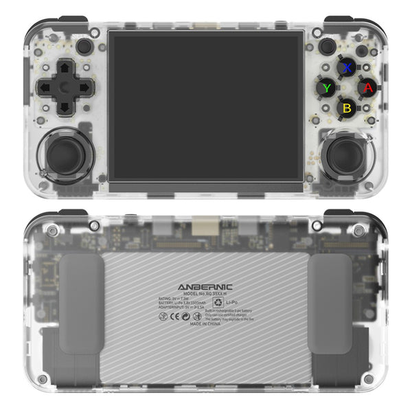 ANBERNIC RG35XX H 64GB+128GB Handheld Game Console 3.5-inch IPS Screen Support 10K Games (English Version)