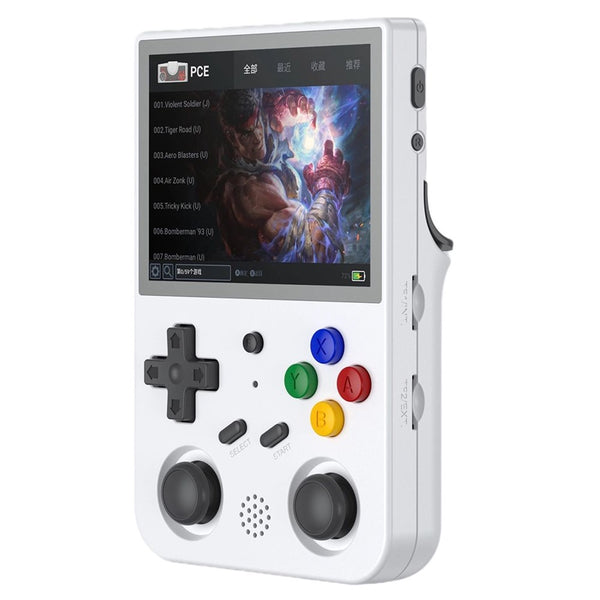 ANBERNIC RG353V Handheld Game Player 3.5" 16G (System Card) + 128GB (Memory Card) for Android / Linux Built-In 10000 Games