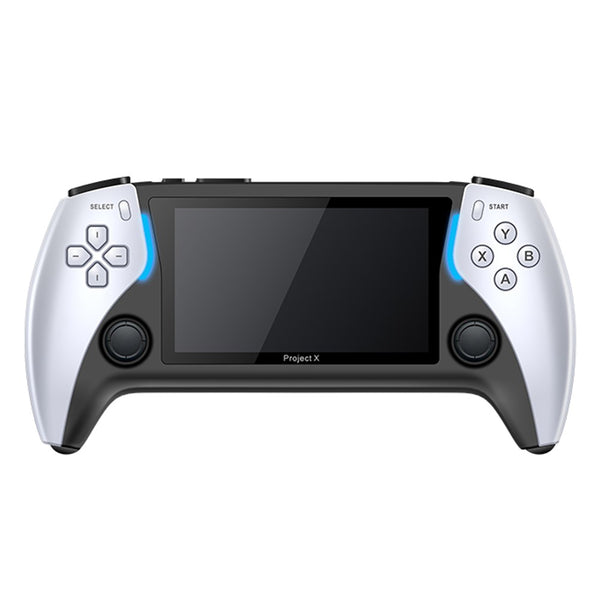 PROJECT X Handheld Retro Game Console 4.3-inch IPS Screen Supports Dual Player Combat with Dual Controllers