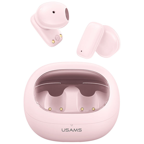 USAMS TD22 TWS Earbuds Bluetooth-compatible 5.3 Semi in Ear Headphone Stereo Sound 5H Playing Time