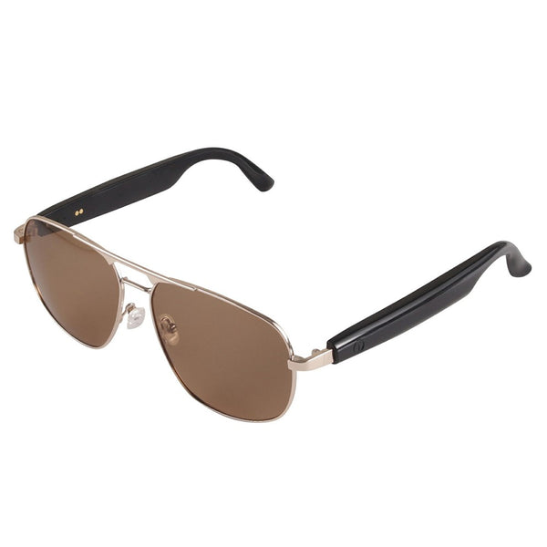 GS02 Polarized Lens Aviator Glasses AI Translation Smart Eyewear Bluetooth-compatible Music Eyeglasses