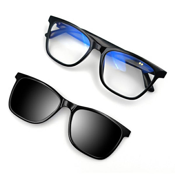 GS05 AI Translation Bluetooth-compatible Glasses Smart Eyewear with Magnetic Detachable Polarized Lens