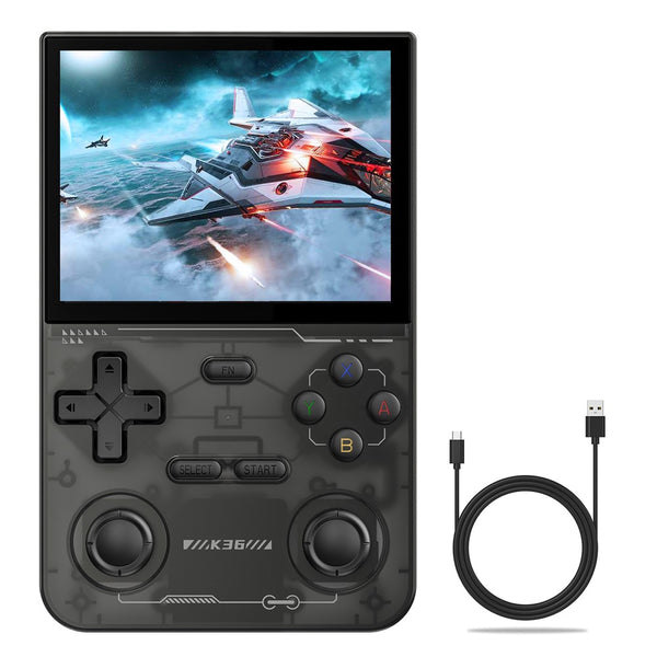 K36 Open Source Handheld Linux Gaming Console Retro Arcade Nostalgic Game Machine (No Memory Card)