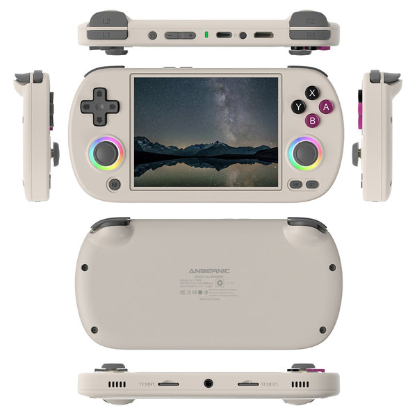 ANBERNIC RG40XXH Handheld Game Console for HD TV Wireless Controller with 32G + 128G TF Card