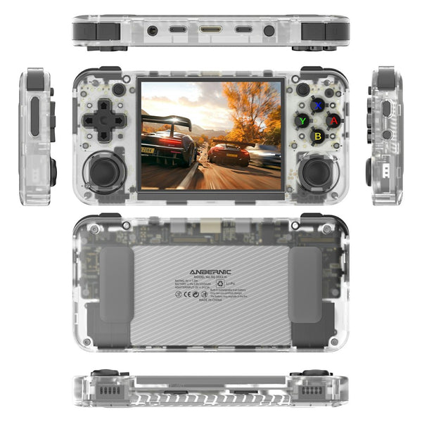 ANBERNIC RG35XXH Open Source Handheld Game Console Wireless Controller with 32G + 128G TF Card