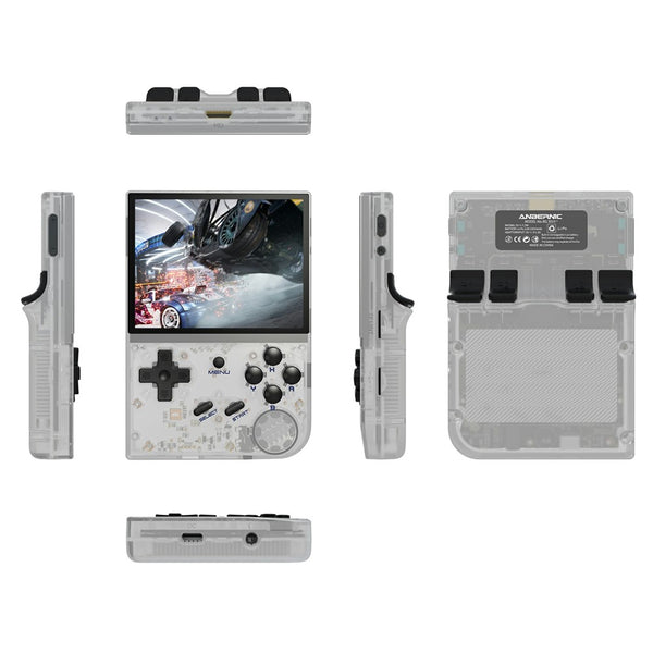 AMPOWN RG35XX+ Upgraded 32G + 128G Open Source Handheld Game Console Classic Retro Arcade Gaming Machine