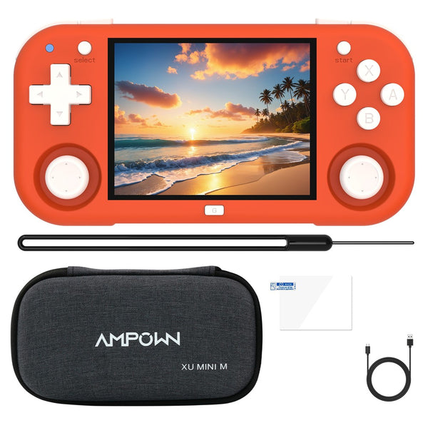 AMPOWN Magicx XU Mini M 64GB Portable Handheld Game Console Open Source High Definition Gaming Machine