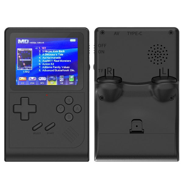 GB300 2.8 Inch Screen Handheld Game Console Portable Retro Gaming Machine Built In 6000+ Games