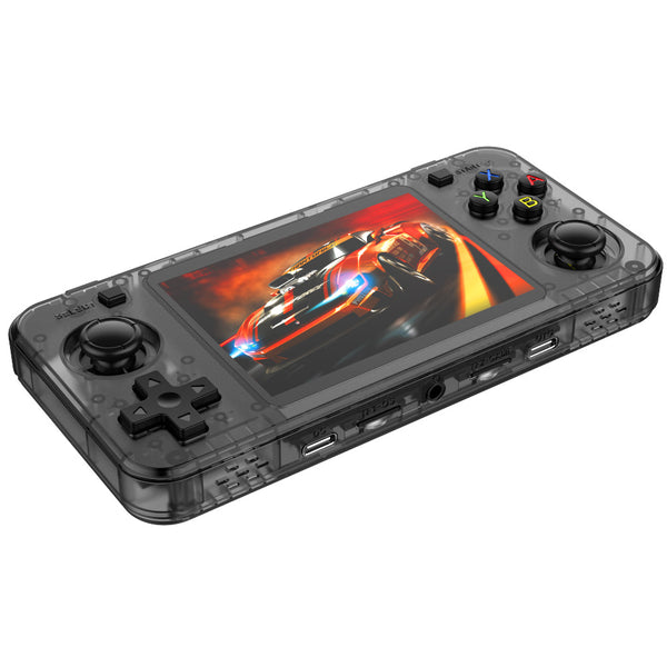 R36H Open Source Handheld Game Console 3.5 Inch IPS Screen Retro Wireless Gamepad, with 64GB Card