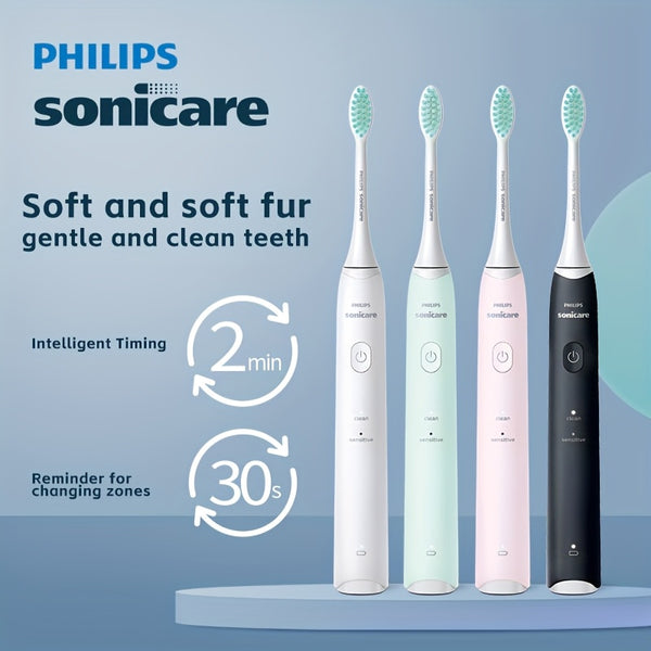 Philips Sonicare HX2421 Electric Toothbrush – Ultra Soft, USB Rechargeable, Sensitive Care