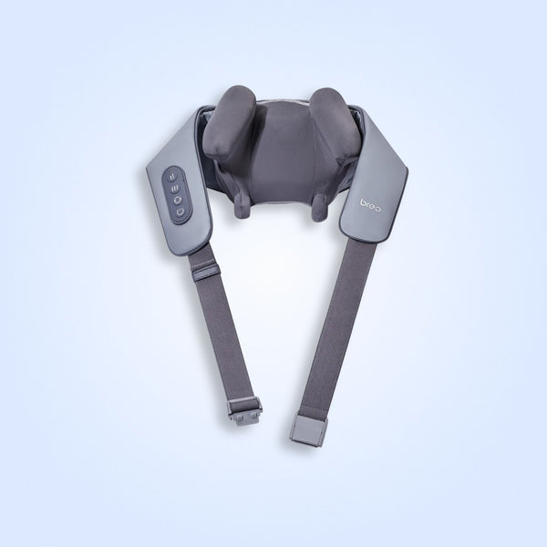 Breo N5 Mini – Patented 5D Shiatsu Neck & Shoulder Massager with Ergonomic Human-like Massage