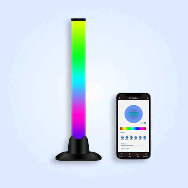 RGBIC Music Sync Light Bars – Smart WiFi/Bluetooth Night Light with App & Alexa/Google Voice Control (30 cm / 55 cm)