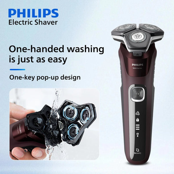 Philips S5831 Electric Shaver for Men – Wet & Dry, 5‑Way Floating Head