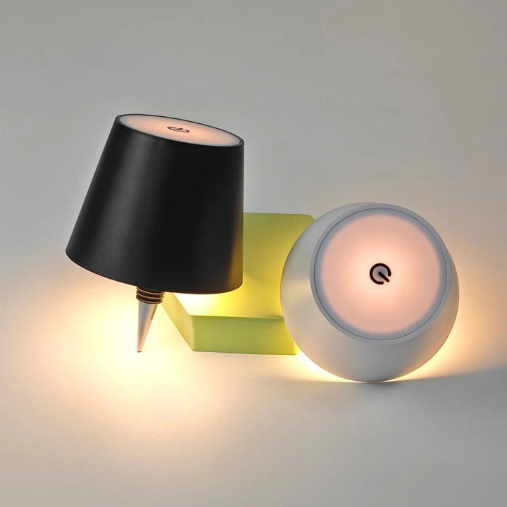 GlowCap Wireless Bottle Lamp - High Quality Metal Lampshade - Aetheo Store