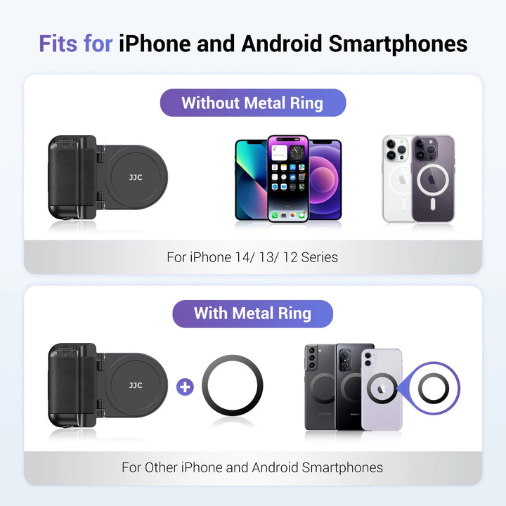 iPhone MagSafe Camera Grip with Wireless Shutter Remote & Tripod Mount - Aetheo Store