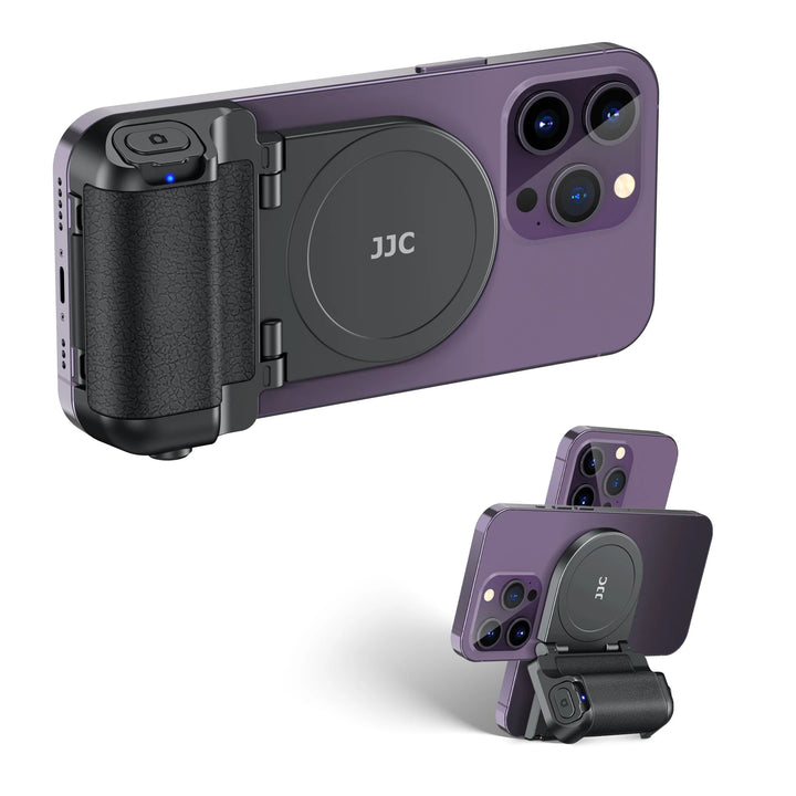 iPhone MagSafe Camera Grip with Wireless Shutter Remote & Tripod Mount - Aetheo Store