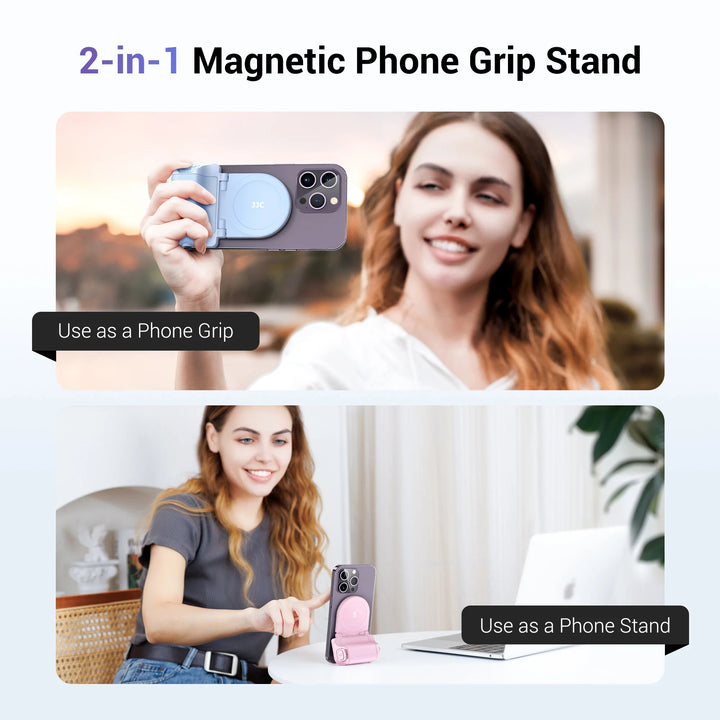 iPhone MagSafe Camera Grip with Wireless Shutter Remote & Tripod Mount - Aetheo Store