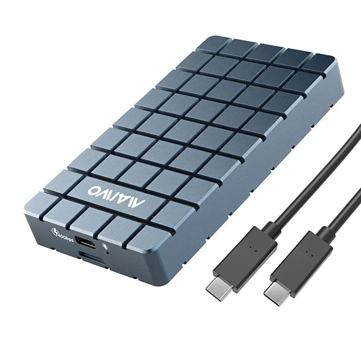 MAIWO USB 4.0 40Gbps M.2 NVMe SSD Enclosure - Perfect for Mac Mini M4 - Aetheo Store
