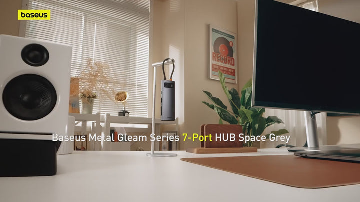 Baseus 7-in-1 Gen 2 USB C HUB 4K@60Hz HDMI | Video