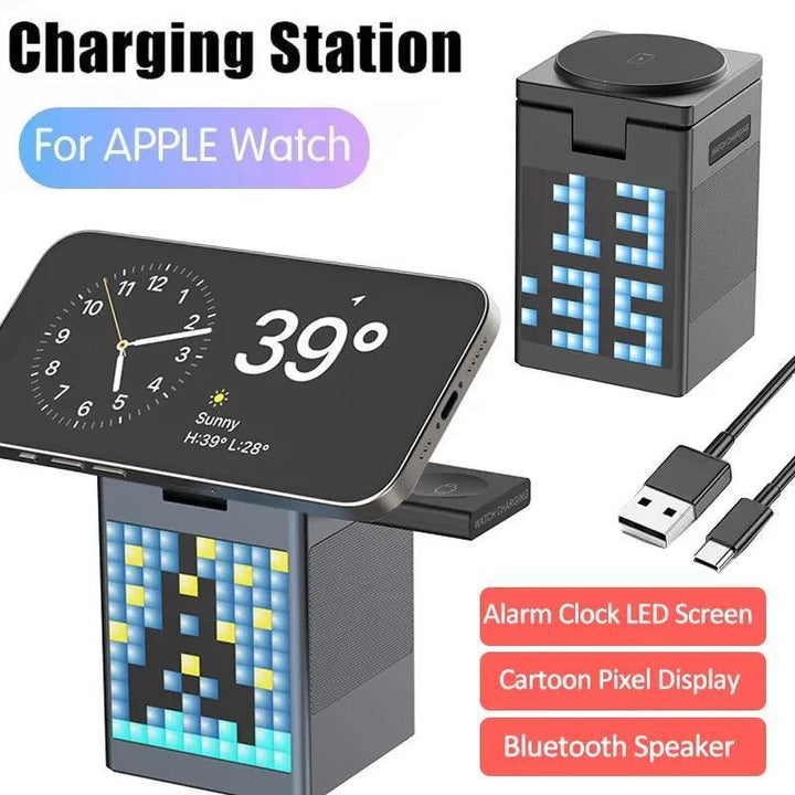 The 6 - in - 1 PowerHub: Your All - in - One Charging & Entertainment Station - Aetheo Store