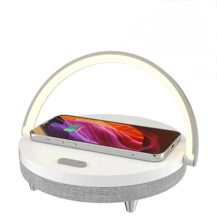 ZenGlow Wooden Wireless Charging Bluetooth Speaker - Aetheo Store